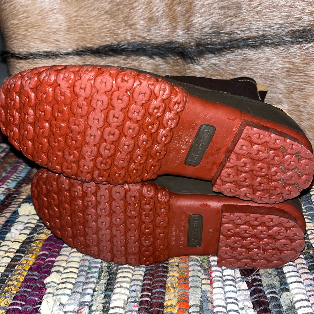 LL bean Bison boot 8 “ women’s size 9 - Picture 9 of 14